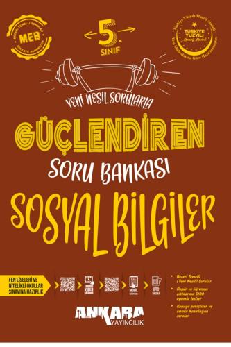 ANKARA 5.Sınıf GÜÇLENDİREN SOSYAL BİLGİLER Soru Bankası