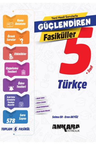 ANKARA 5.Sınıf GÜÇLENDİREN TÜRKÇE FASİKÜL