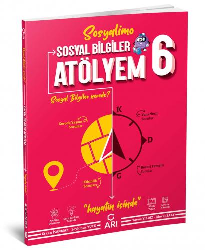 ARI 6.Sınıf SOSYALİMO SOSYAL BİLGİLER ATÖLYEM + Yazılı Eki