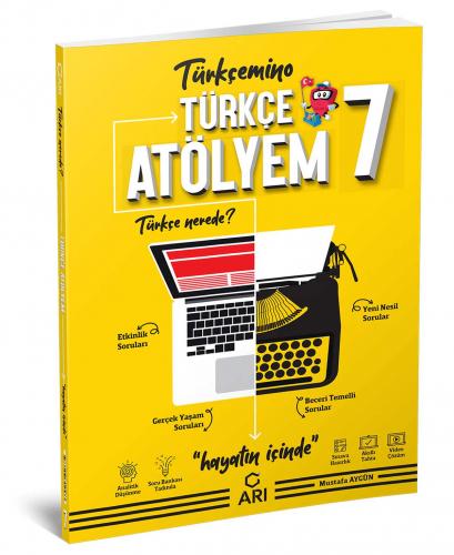 ARI 7.Sınıf TÜRKÇEMİNO TÜRKÇE ATÖLYEM + Yazılı Eki