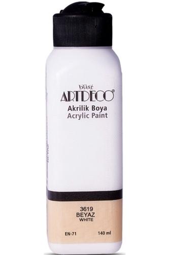 ARTDECO AKRİLİK BOYA 140ml. - Beyaz 3619