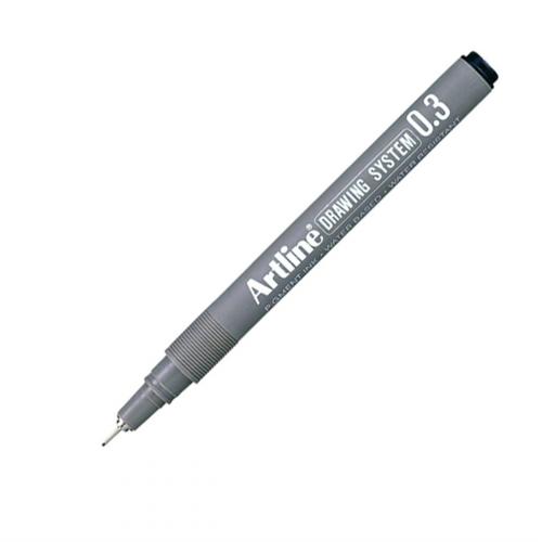 ARTLINE 233 0.3 mm SİYAH ÇİZİM KALEMİ