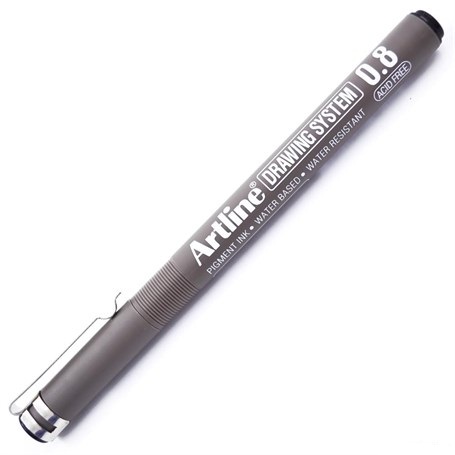 ARTLINE 238 0.8 mm SİYAH ÇİZİM KALEMİ