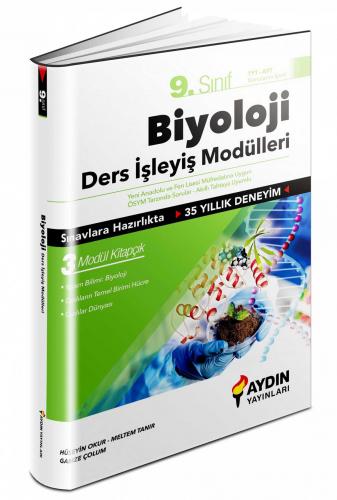 AYDIN 9. Sınıf BİYOLOJİ DERS İŞLEYİŞ MODÜLLERİ