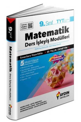 AYDIN 9.Sınıf MATEMATİK Ders İşleyiş Modülleri