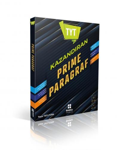 BAŞKA TYT KAZANDIRAN PRİME PARAGRAF Soru Bankası
