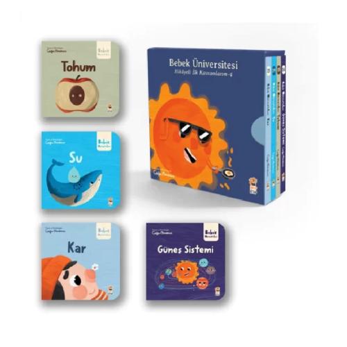 BEBEK ÜNİVERSİTESİ 4-HİKÂYELİ İLK KAVRAMLARIM SET ( 4 KİTAP)