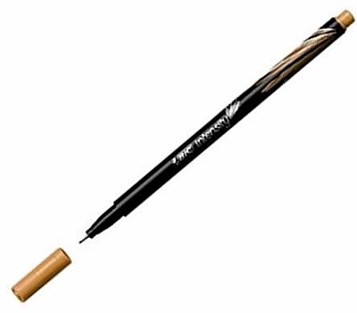BİC İNTENSİTY FİNE LINER PEN Kahverengi