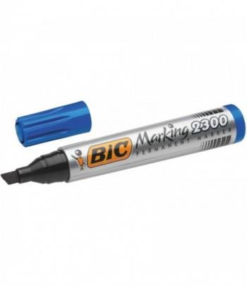 BİC PERMANENT MARKER 2300-06 Kesik Uç Mavi