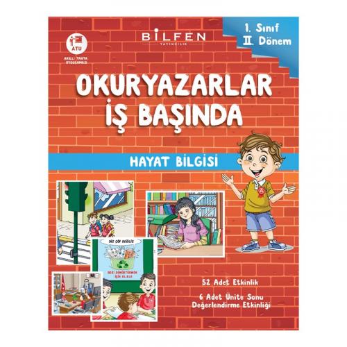 BİLFEN 1.Sınıf OKUR YAZARLAR İŞ BAŞINDA 2. Dönem Seti