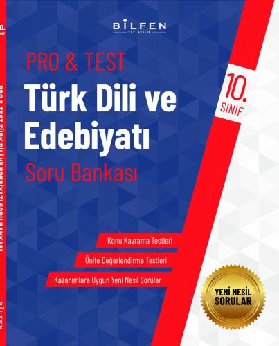 BİLFEN 10.Sınıf PROTEST TÜRK DİLİ ve EDEBİYATI Soru Bankası