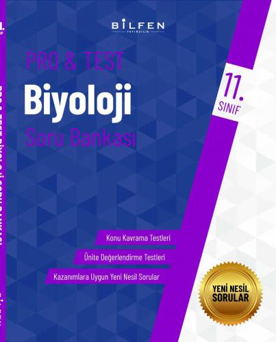 BİLFEN 11.Sınıf PROTEST BİYOLOJİ Soru Bankası