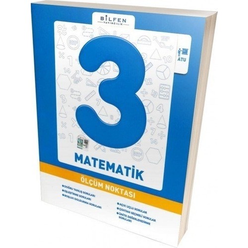 BİLFEN 3.Sınıf MATEMATİK ÖLÇÜM NOKTASI 3 KİTAP