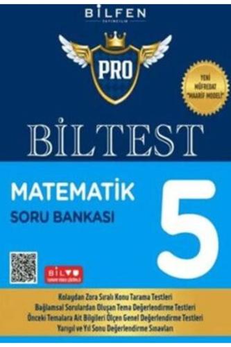 BİLFEN 5.Sınıf PRO BİLTEST MATEMATİK SORU BANKASI