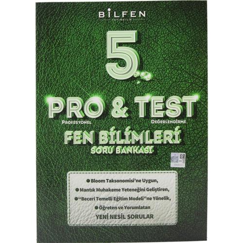 BİLFEN 5.Sınıf PROTEST FEN BİLİMLERİ Soru Bankası