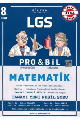 BİLFEN 8.Sınıf LGS PROBİL MATEMATİK Soru Bankası
