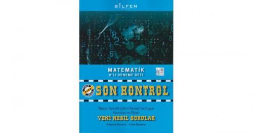 BİLFEN 8.Sınıf MATEMATİK 8 li DENEME SETİ SON KONTROL