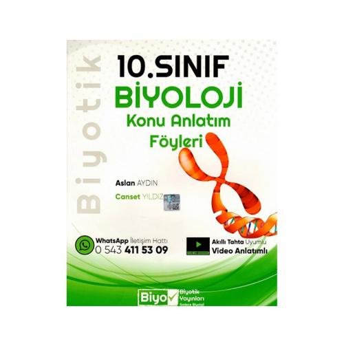 BİYOTİK 10.Sınıf BİYOLOJİ Konu Anlatımı