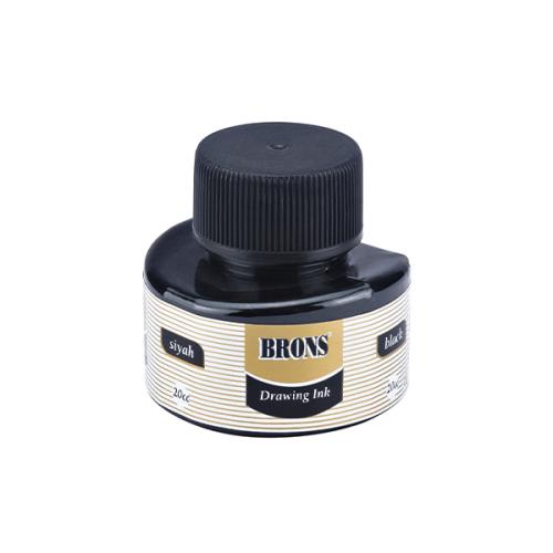 BRONS ÇİNİ MUREKKEBİ 20 cc Siyah