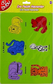 BU-BU EVA PUZZLE Hayvanlar