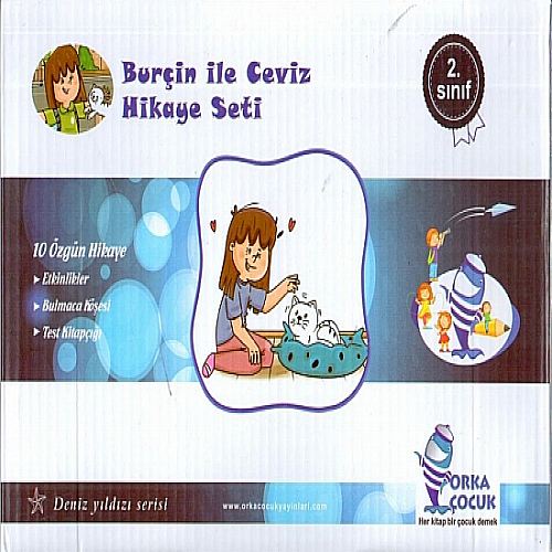 BURÇİN İLE CEVİZ HİKAYE SETİ ( 10 Kitap )