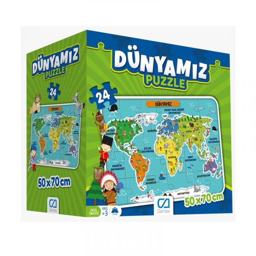 CA 5025 DÜNYAMIZ EĞİTİCİ PUZZLE