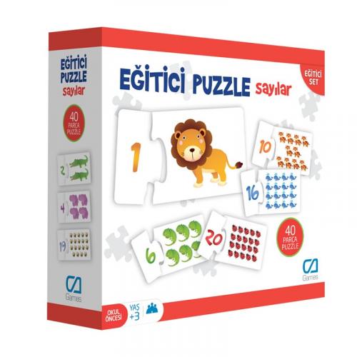 CA 5031 EĞİTİCİ PUZZLE - SAYILAR