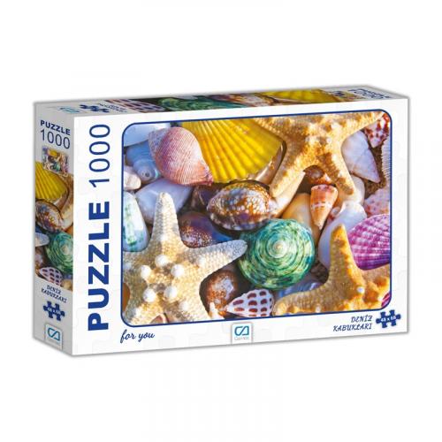 CA 7001 DENİZ KABUKLARI 1000 Parça PUZZLE