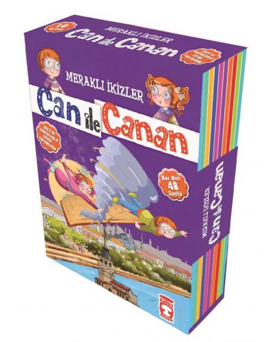 CAN ile CANAN MERAKLI İKİZLER -10 Kitap - Nefise Atçakarlar