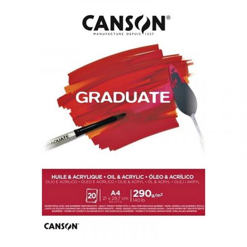 CANSON SULU BOYA BLOK Graduate A4 20 yp 290 gr