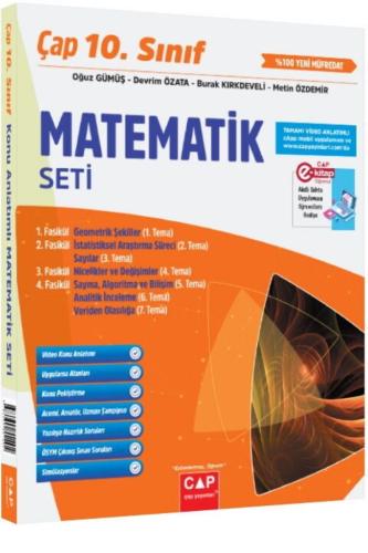 ÇAP 10.Sınıf MATEMATİK SETİ