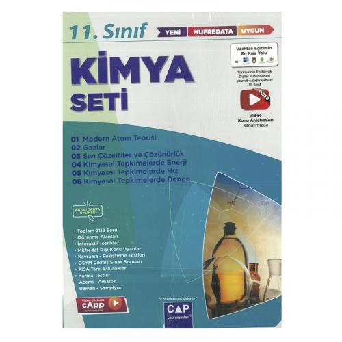 ÇAP 11.SINIF KİMYA SETİ  ANADOLU LİSESİ