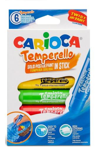 CARİOCA TEMPERELLO TEMPERA STİCK POSTER BOYAMA