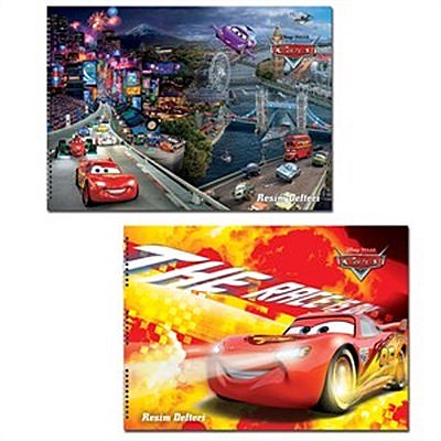 CARS 35x50 15yp.SPR.RESİM DEFTERİ