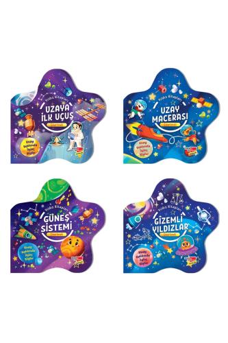ÇIKARTMALI YILDIZ KİTAPLARI 4 lü SET