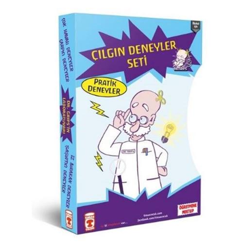 ÇILGIN DENEYLER SETİ - 4 Kitap - Sabine Da