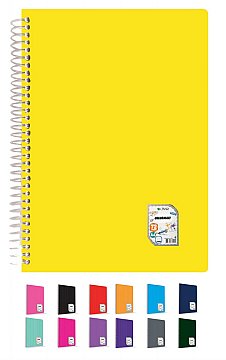 ÇINAR COLORMAXI A4 SPİRALLİ PP DEFTER 72 yp Çizgili