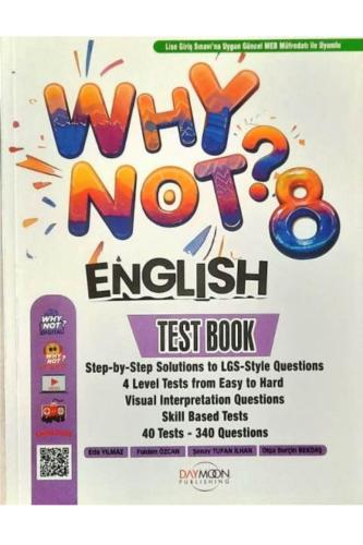 DAYMOON 8.SINIF LGS WHY NOT TEST BOOK