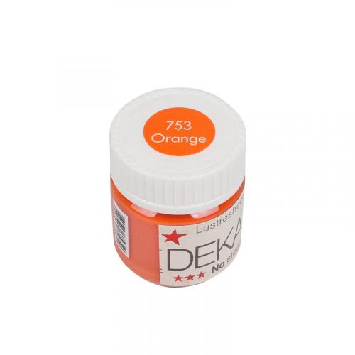 DEKA 753 SİLK 45ml.İPEK BOYASI CAM ŞİŞEDE Orange