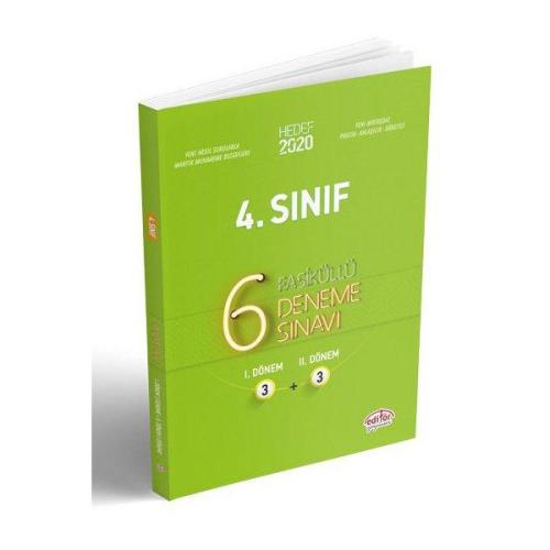 EDİTÖR 4.Sınıf 6 DENEME SINAVI (FASİKÜLLÜ)