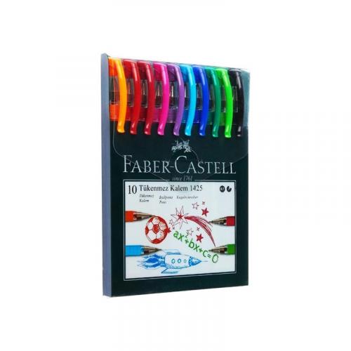 FABER CASTELL 1425 10 Renk TÜKENMEZ KALEM