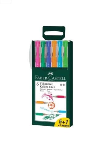 FABER CASTELL 1425 TÜKENMEZ KALEM 5+1