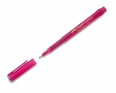 FABER CASTELL BROADPEN 1554 0,8 mm. Pembe