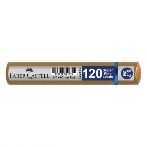 FABER CASTELL GRİP 0.7 120 li 2B MİN UÇ 60 mm - Altın Tüp