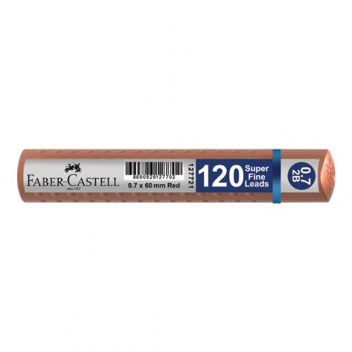 FABER CASTELL GRİP 0.7 120 li 2B MİN UÇ 60 mm - Rose Tüp