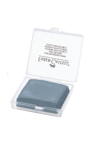 FABER CASTELL HAMUR SİLGİ PLASTİK KUTULU Gri