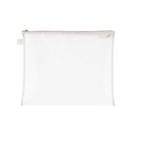 FABER CASTELL MESH DOSYA A4 TEK CEP - Gri