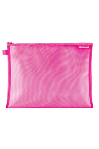 FABER CASTELL MESH DOSYA A5 Pembe
