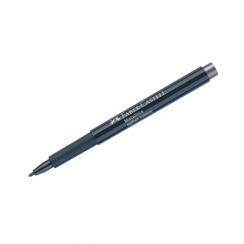 FABER-CASTELL Metalik Markör Antrasit