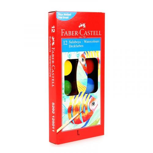 FABER CASTELL SULUBOYA REDLINE 12 Renk Küçük